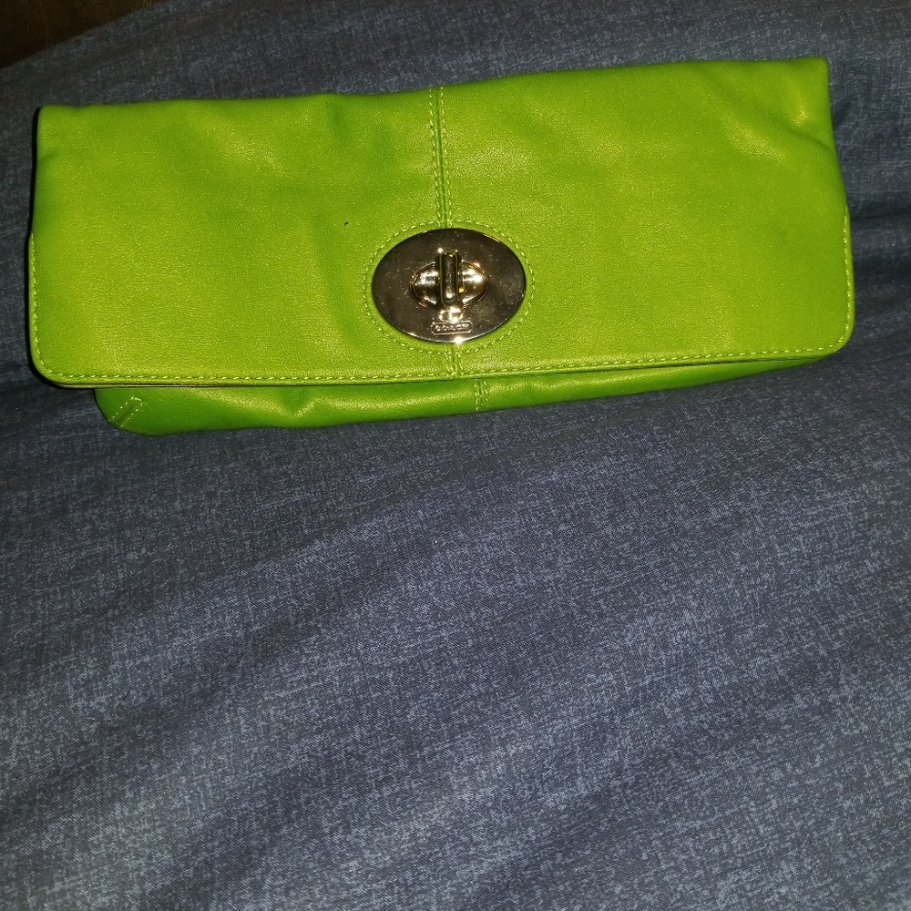 Authentic Coach Clutch